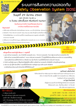 ระบบ การ สังเกต ความ ปลอดภัย