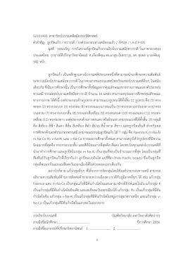 1. บทคัดย่อ/Abstract