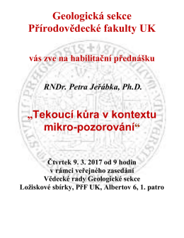Tekoucí kůra v kontextu mikro