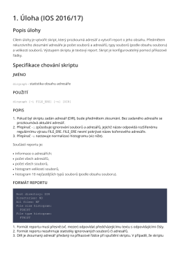1. &Uacute;loha (IOS 2016/17)