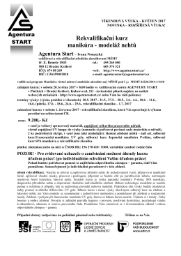 20. května 2017 - Agentura START