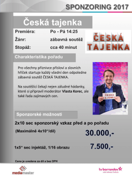 Česk&aacute; Tajenka - Media Master