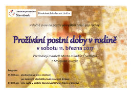 v sobotu 11. března 2017