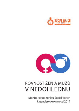 Monitorovací zpráva Social Watch k genderové rovnosti 2017