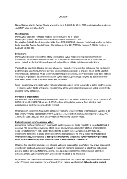 &bdquo;ACEMA&ldquo; Na rozhlasov&eacute; stanici Evropa 2 bude v term&iacute;nu od 6. 3