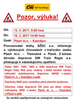 zde - GW Train Regio as