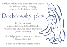 SRP&Scaron; při Z&aacute;kladn&iacute; &scaron;kole a Mateřsk&eacute; &scaron;kole B&iacute;lovice zve srdečně