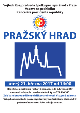 úterý 21. března 2017 od 14:00 - Spolek pro lepší život v Praze