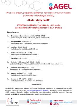 pozvánka/program