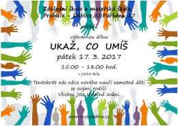 UKAŽ, CO UMÍŠ