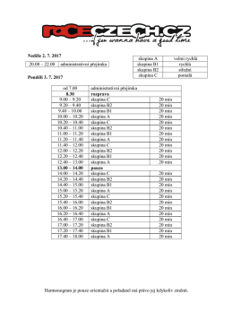 9.20 skupina C 20 min 9.20 s