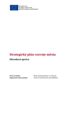 Důvodov&aacute; zpr&aacute;va