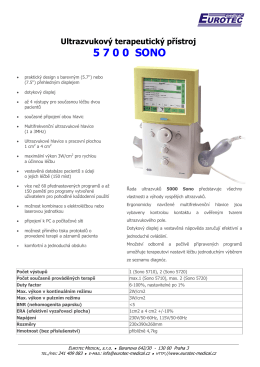 Terapeutický ultrazvuk BTL 5000