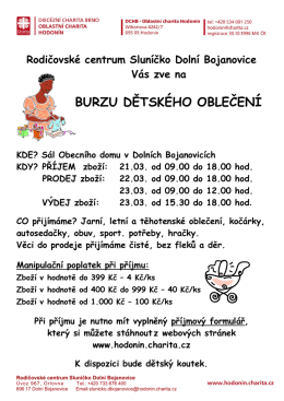 Více informací