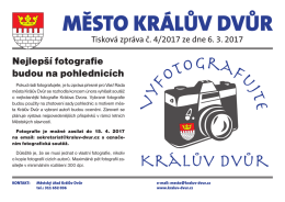 vyhlášení fotografické soutěže