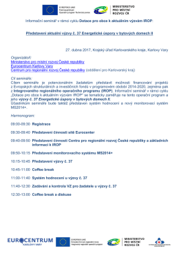 Program semináře