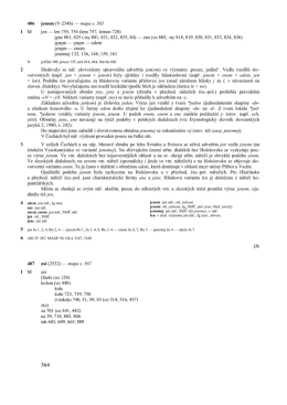 406 jenom (V-254b) — mapa s. 565 1 M jen — len 755, 756 (lem