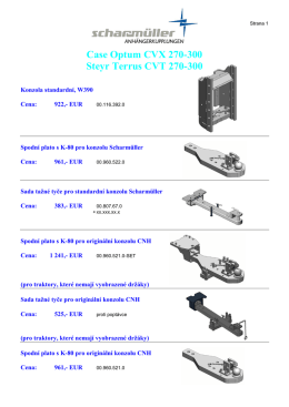 Case Optum CVX 270-300 Steyr Terrus CVT 270-300