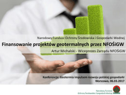 Konferencja: Geotermia impulsem rozwoju polskiej gospodarki