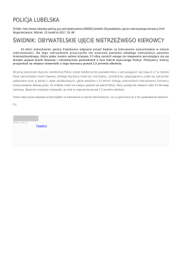 Generuj PDF - Policja Lubelska