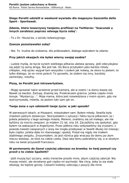 Wersja PDF - AS Roma.pl