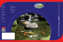 AQU A NOVA Catalogue 2017.1