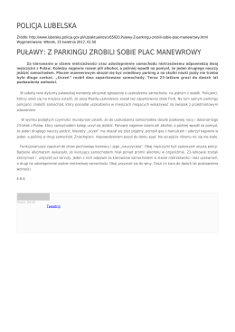 Generuj PDF - Policja Lubelska