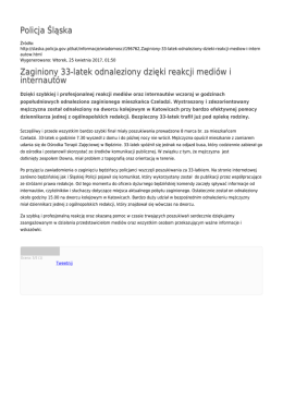 Generuj PDF - Policja Śląska