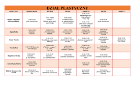 Plan Zajęć