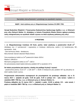 BIP Urząd Miejski w Gliwicach