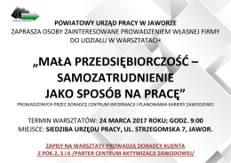 więcej - PUP Jawor