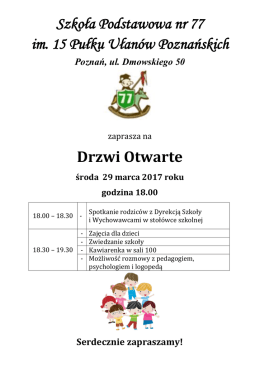 szczeg&oacute;ły - Szkoła Podstawowa nr 77