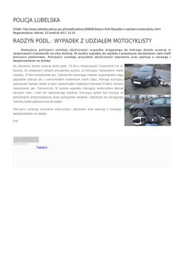 Generuj PDF - Policja Lubelska