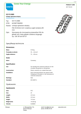 SO115.5085 Uchwyt oplotowo-skrętny