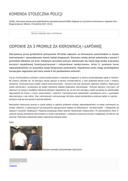 Generuj PDF - Komenda Stołeczna Policji