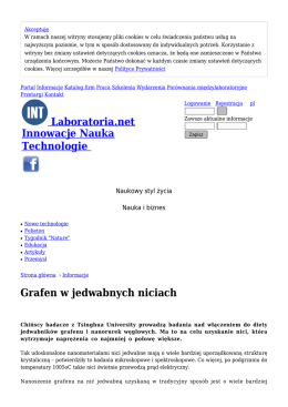 Grafen w jedwabnych niciach - Informacje