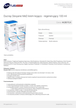 Ducray Dexyane MeD krem kojąco - regenerujący 100 ml