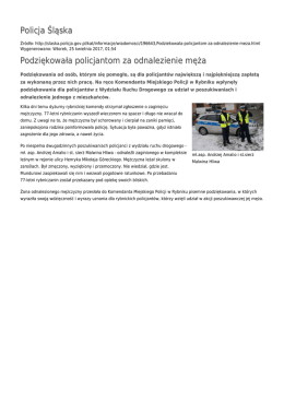 Generuj PDF - Policja Śląska