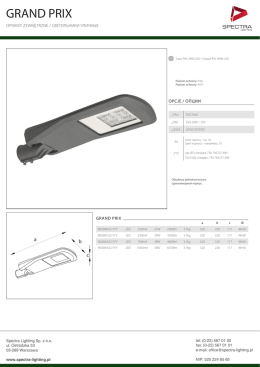 grand prix - Spectra Lighting