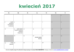 kwiecień 2017