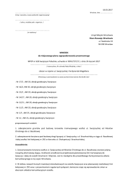 10.03.2017 Urząd Miejski Wrocławia Biuro Rozwoju Wrocławia ul