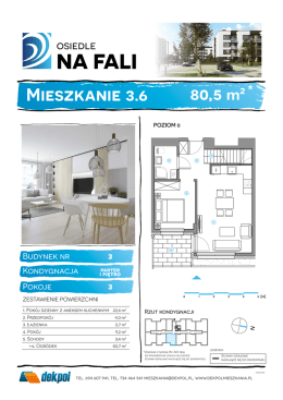 Mieszkanie 3.6 80,5 m2
