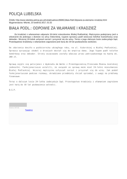 Generuj PDF - Policja Lubelska