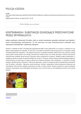 Generuj PDF - Policja Łódzka