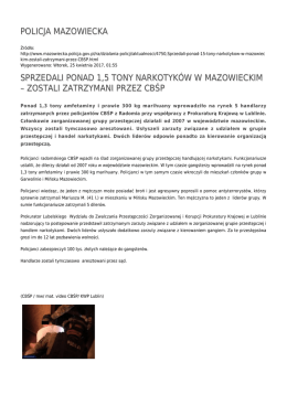 Generuj PDF - Policja Mazowiecka