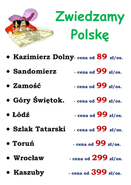 Zwiedzamy Polskę - TOP TRAVEL