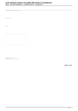 Wersja PDF - LECHIA