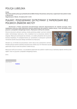 policja lubelska puławy: poszukiwany zatrzymany z papierosami