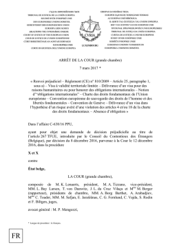 ARRÊT DE LA COUR (grande chambre)