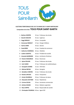 T&eacute;l&eacute;charger la liste TOUS POUR Saint